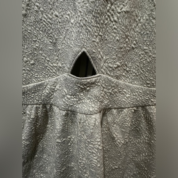 NWT Xhilaration Ivory Sleeveless Floral Embroidered Dress - Picture 5 of 11